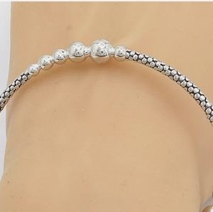 Michael Dawkins 925 SS Graduated Ball Bracelet 7